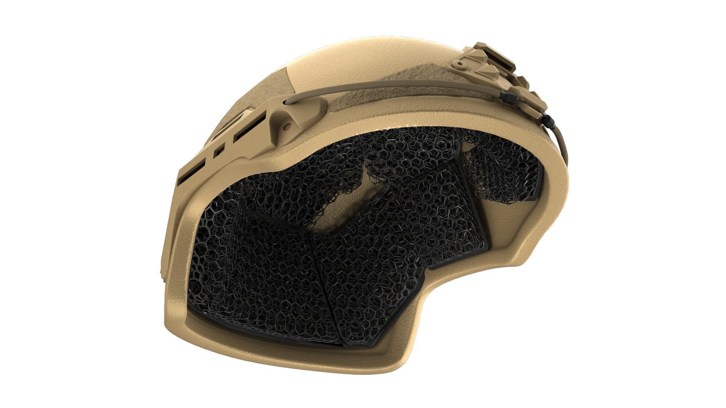 HHV MICRO LATTICE HELMET PADS (FOR ATE, FAST, MICH, ACH,ECH)