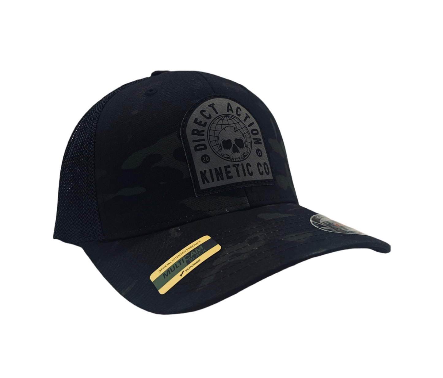 "KINETIC CO" FITTED MESH PATCH HAT (MCBLK & MCARID)