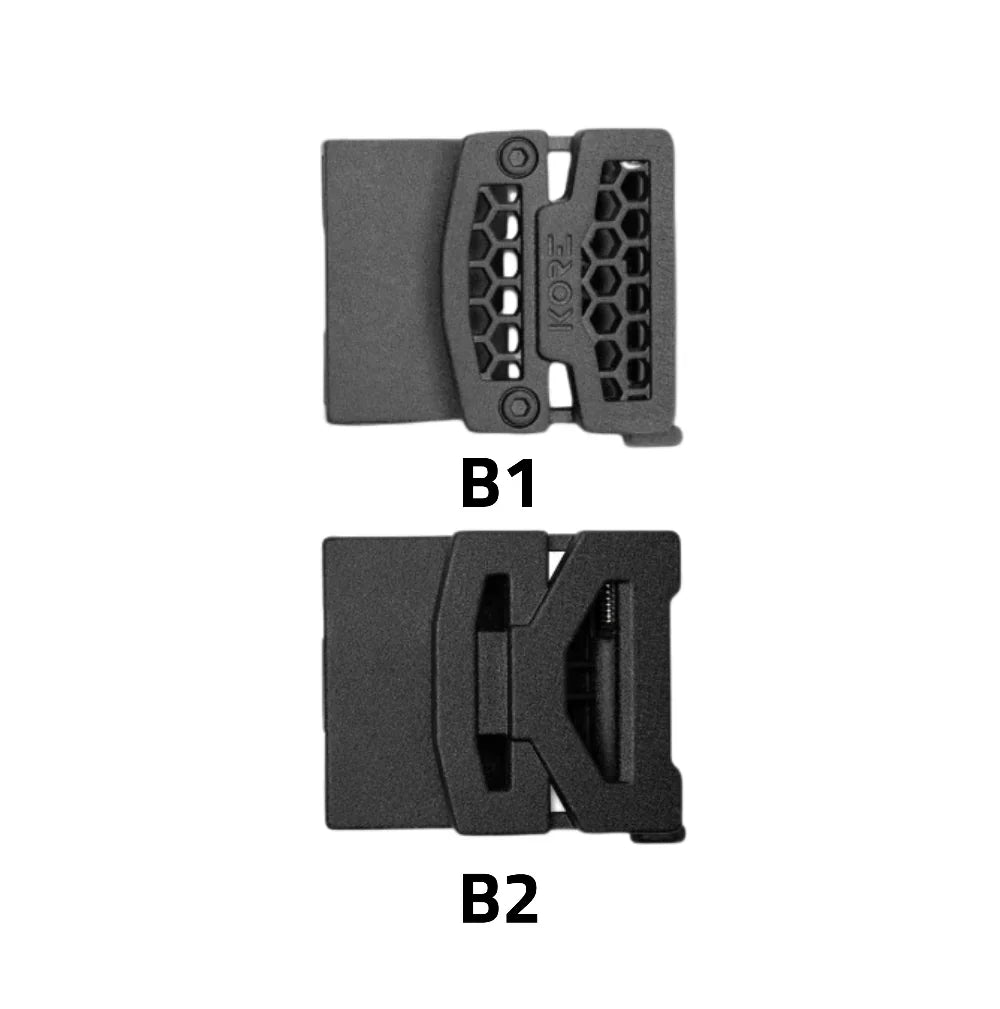 KORE ESSENTIALS BATTLE BELT BUCKLES