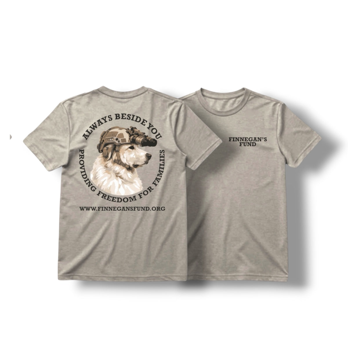 ((PRE-ORDER)) FINNEGANS FUND TEE (TAN)