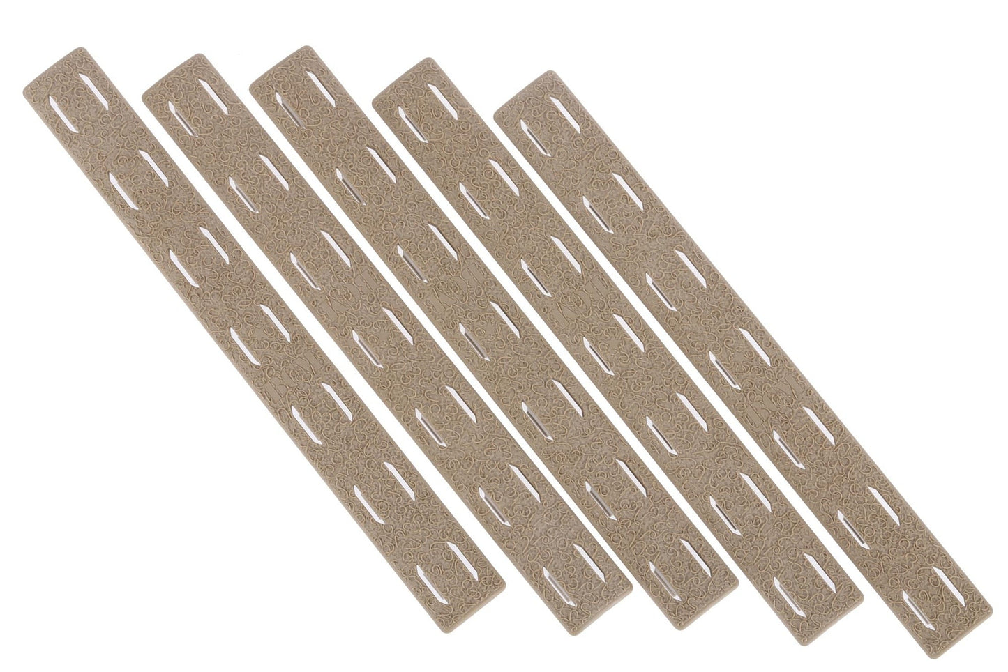 BRAVO COMPANY MANUFACTURING 5.5" M-LOK RAIL COVER PANEL KIT - 5 PACK