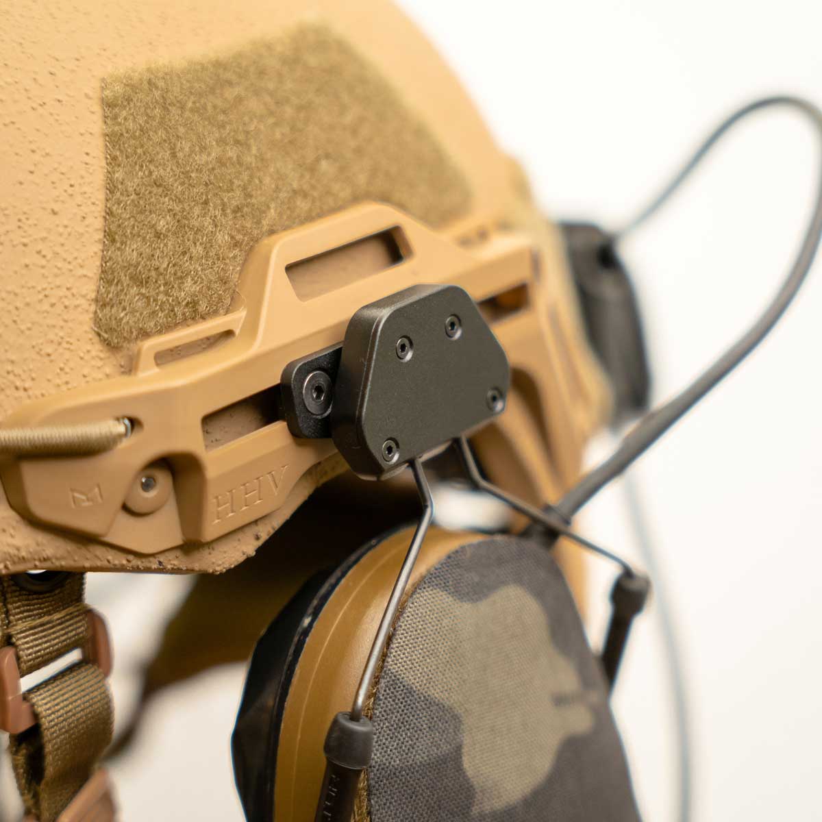 POP OUT RAIL ADAPTER KIT -FITS PELTOR, 3M, AND OTHER HELMET HEADSETS