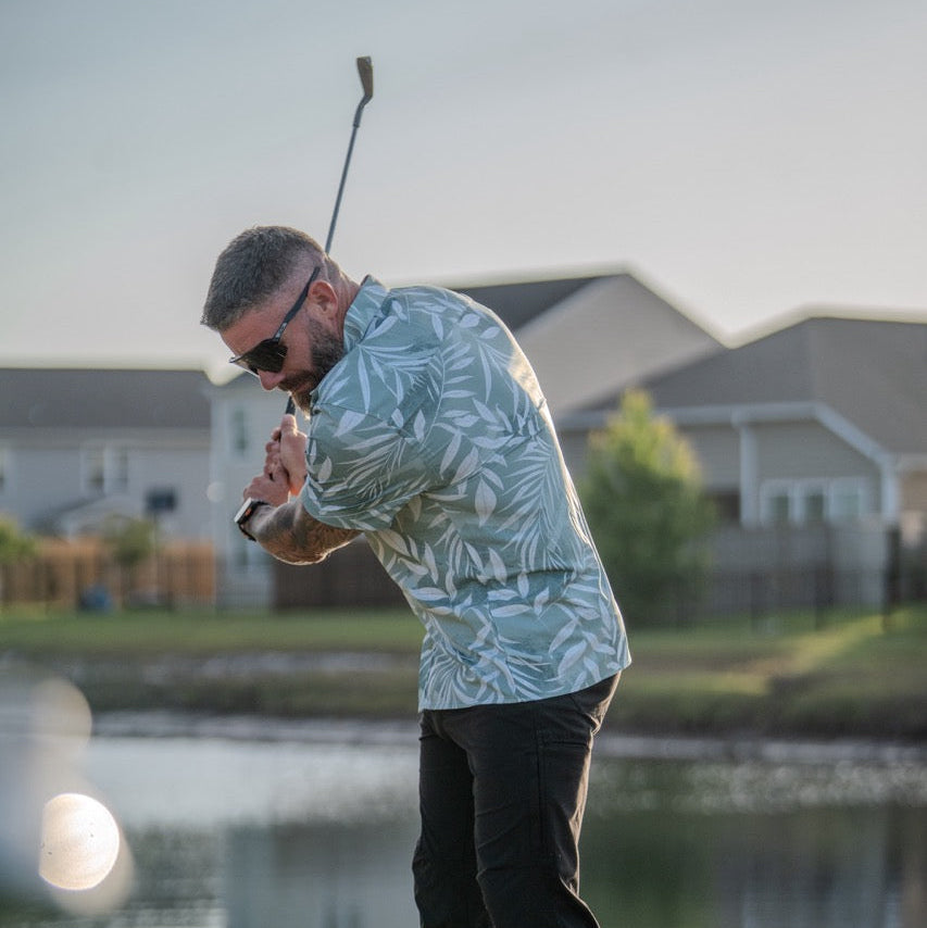 CARL G CANOPY BUTTON-UP