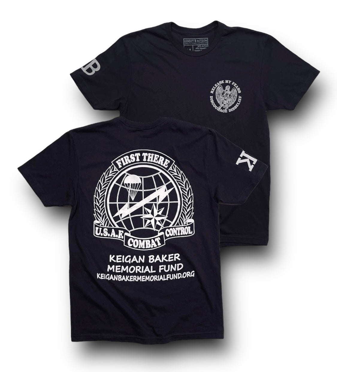 Keigan Baker Memorial Fund Tee (Black)