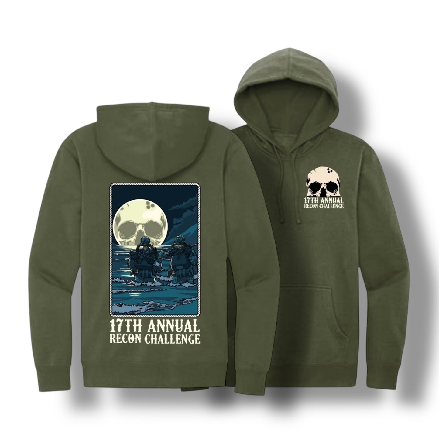 ((PRE-ORDER)) RECON CHALLENGE HOODIE (OLIVE)