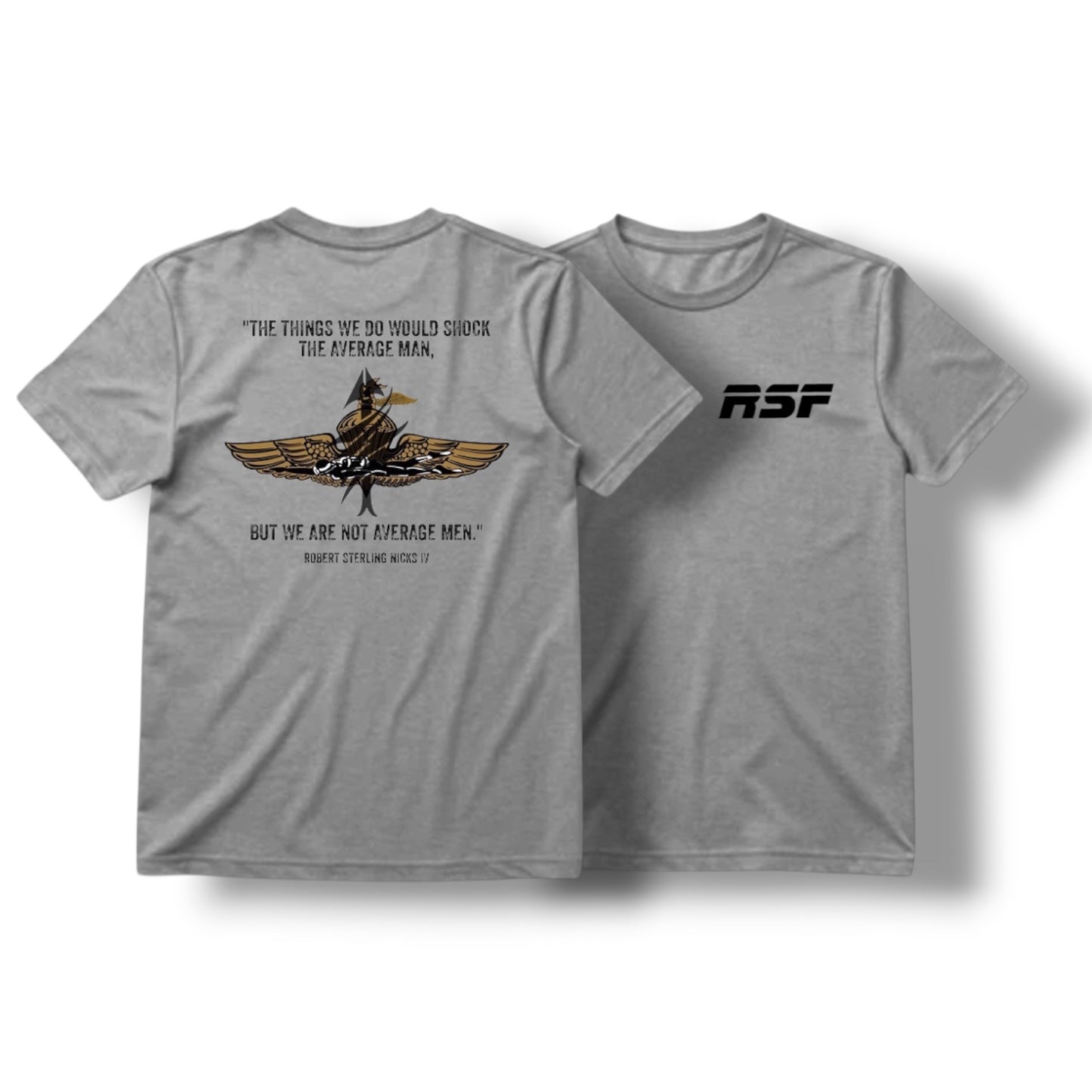 ((PRE-ORDER)) RSF FUNDRAISER TEE (HEATHER GREY)