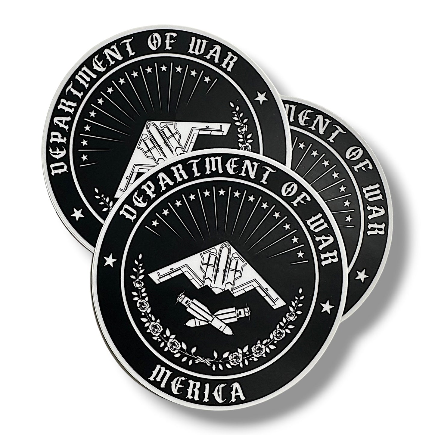DEPT OF WAR STICKER