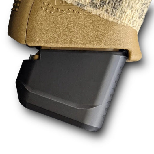 MILSPIN +5 CAPACITY MAGAZINE EXTENSION (ALL BLACK, NON CUSTOMIZED)