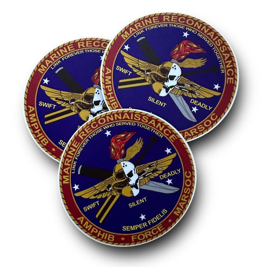 FORCE RECON FOUNDATION STICKERS