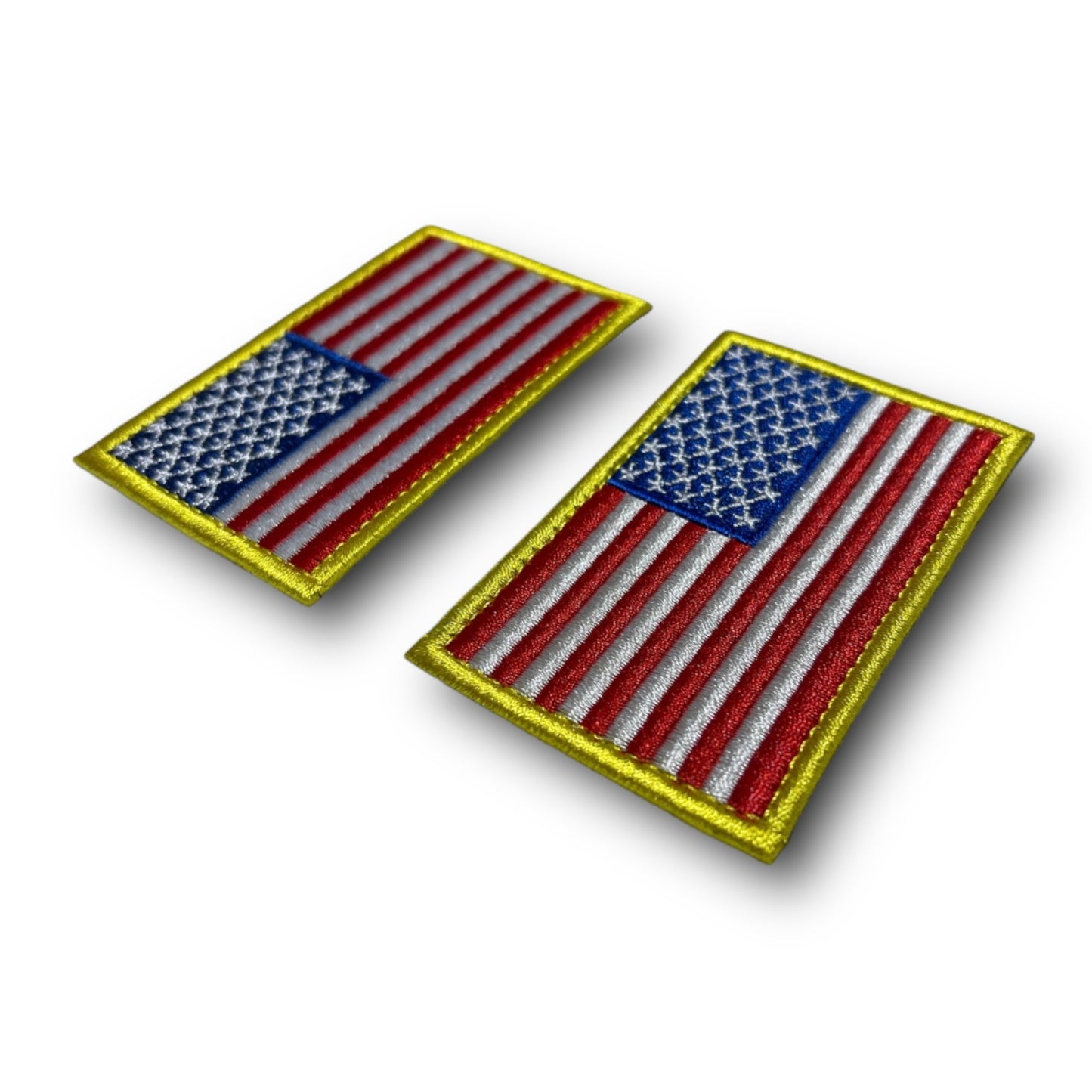 2 Pack US Flag Velcro Patch (Multi Colors Available)