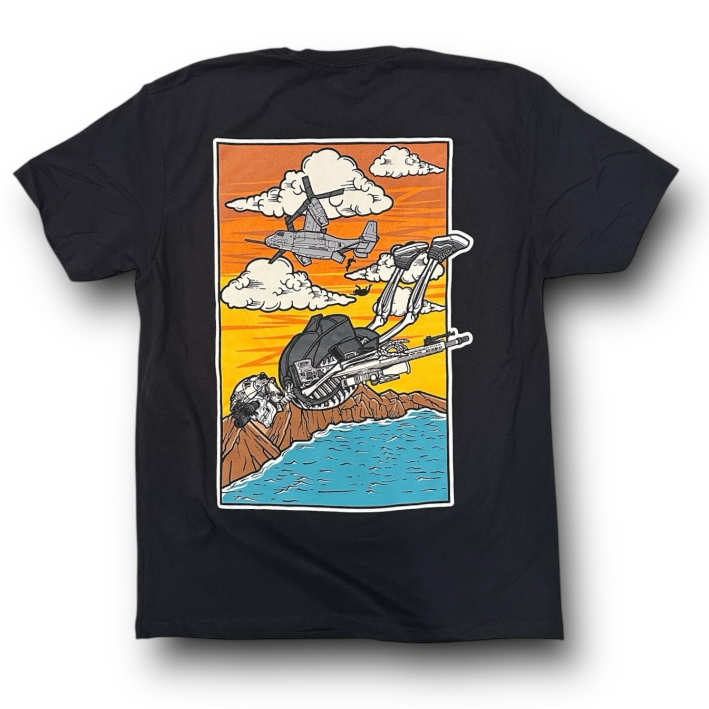 "SLICKSTER" TEE (BLACK)