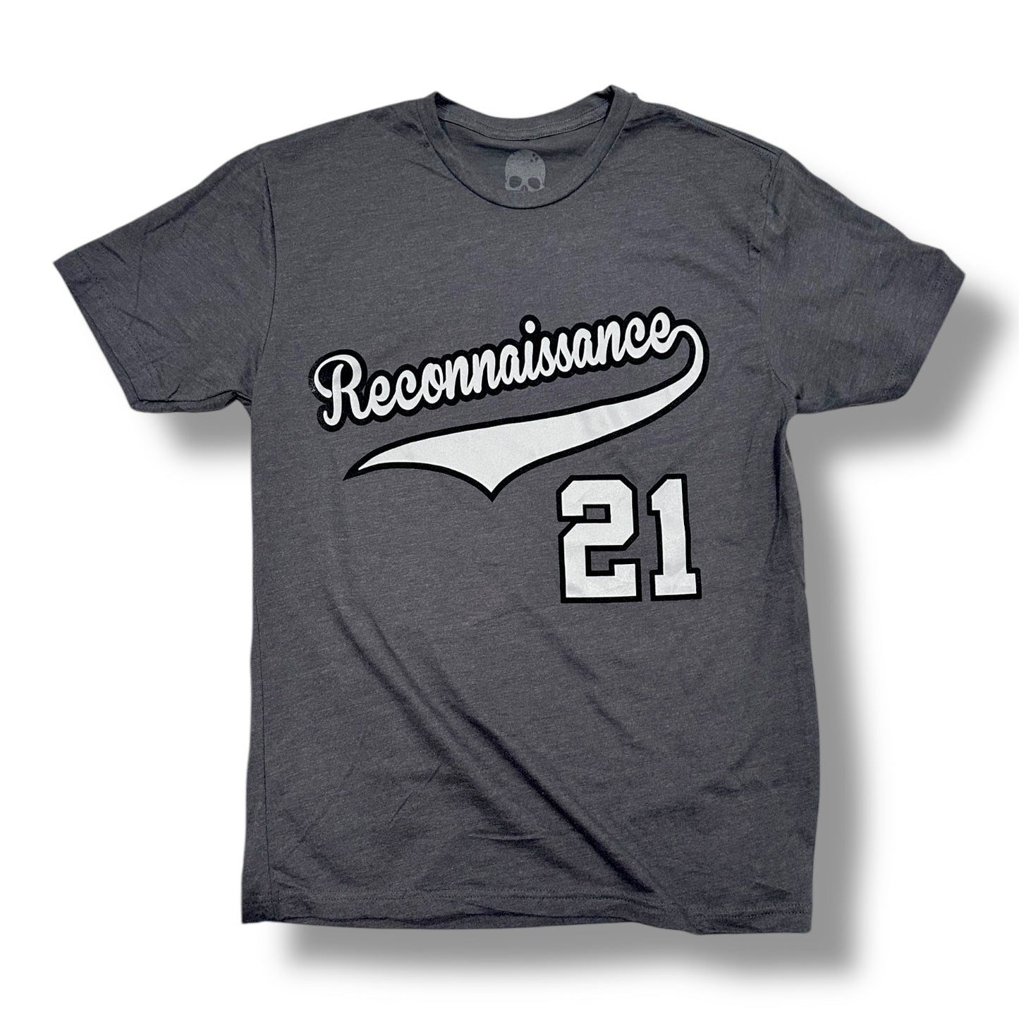 RECON 21 TEE (HEATHER GREY)