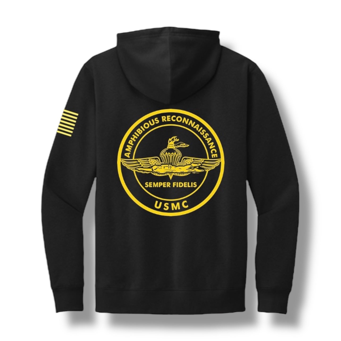 Amphib Recon Mid-Weight Hoodie (Black)