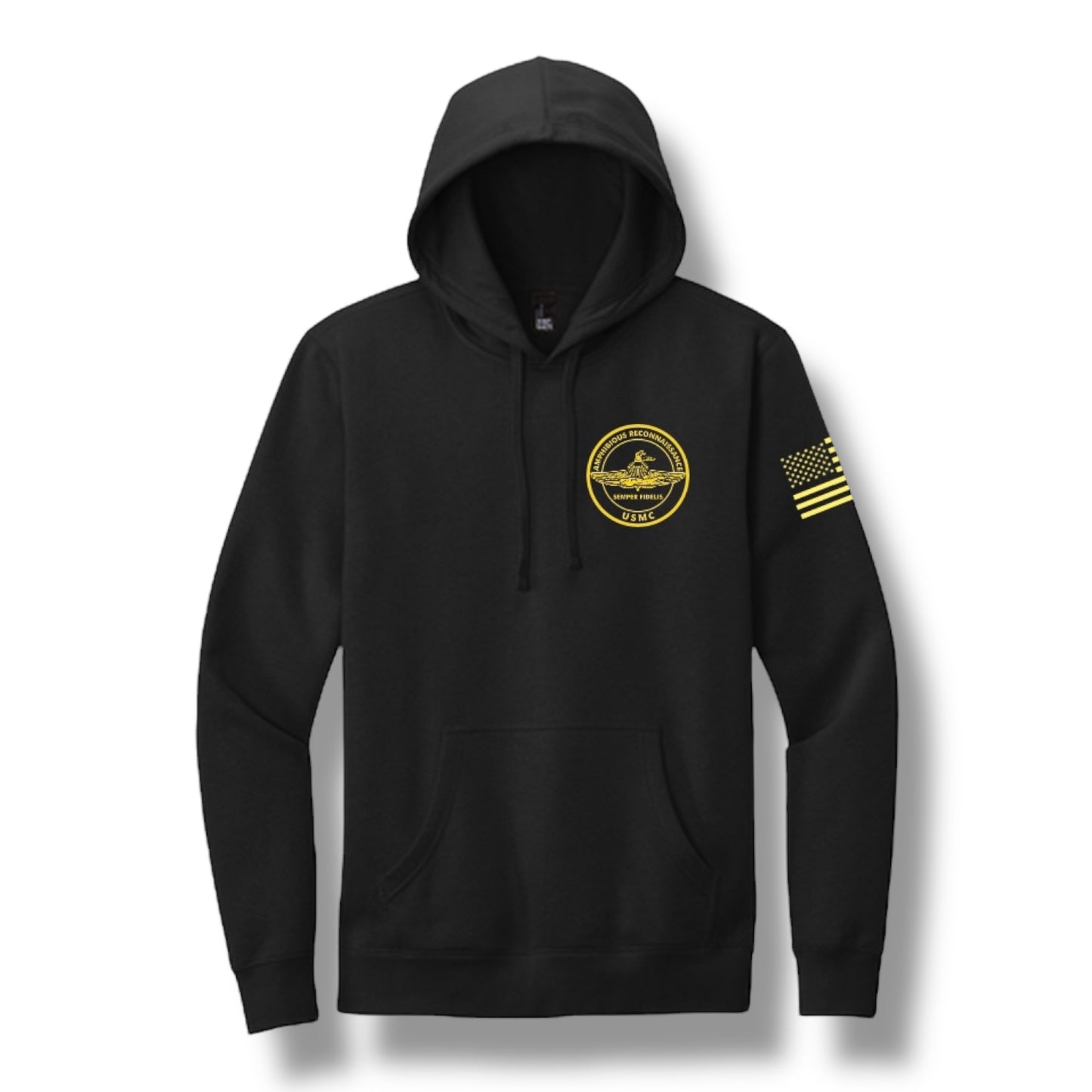 Amphib Recon Mid-Weight Hoodie (Black)
