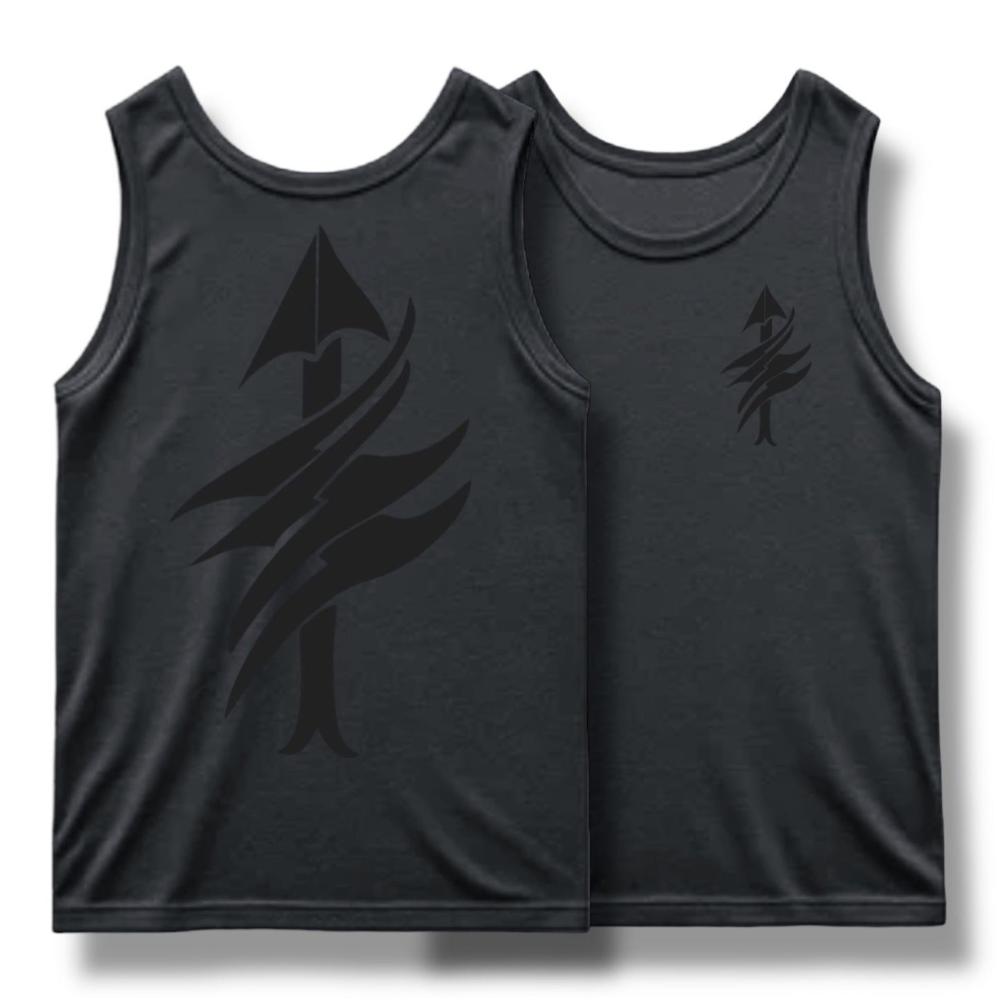 Subdued Sniper Tank (Dark Heather Grey)