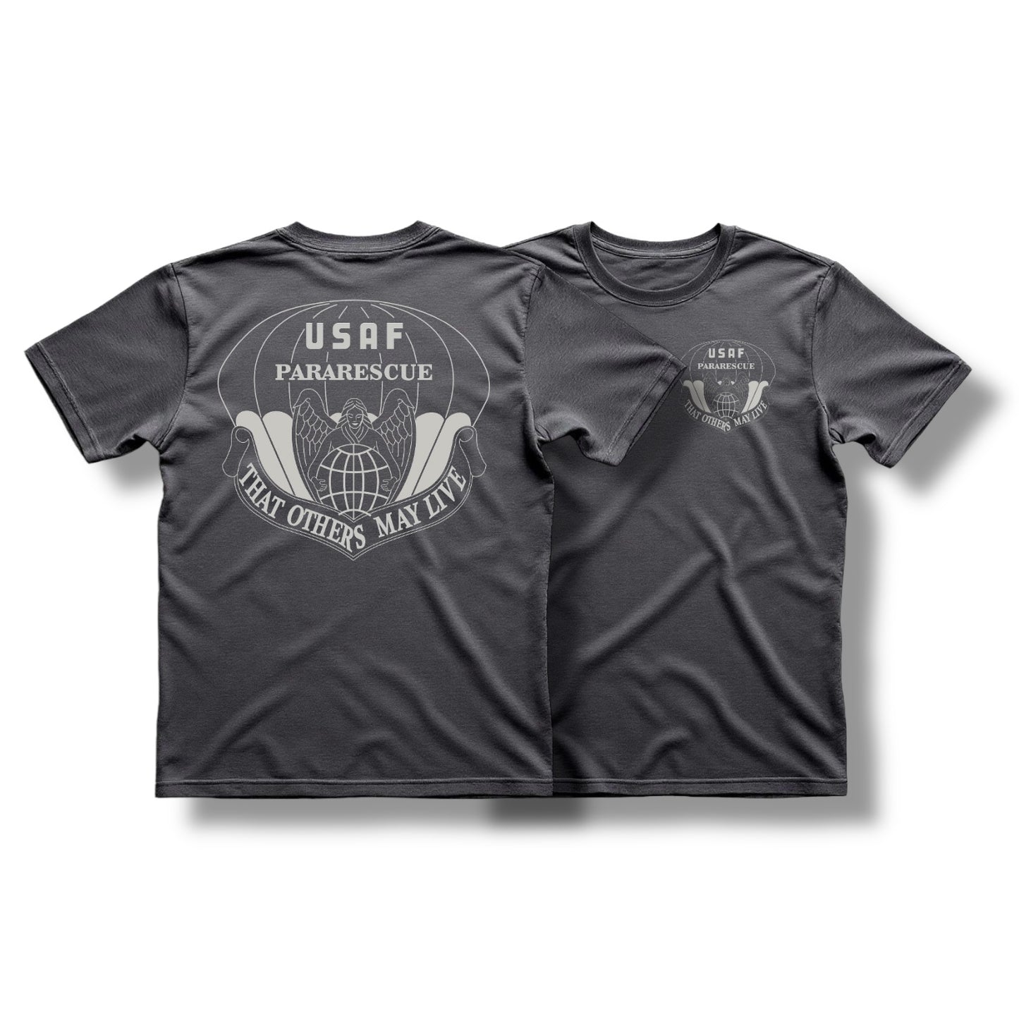 AF Pararescue Tee (Heather Metal)