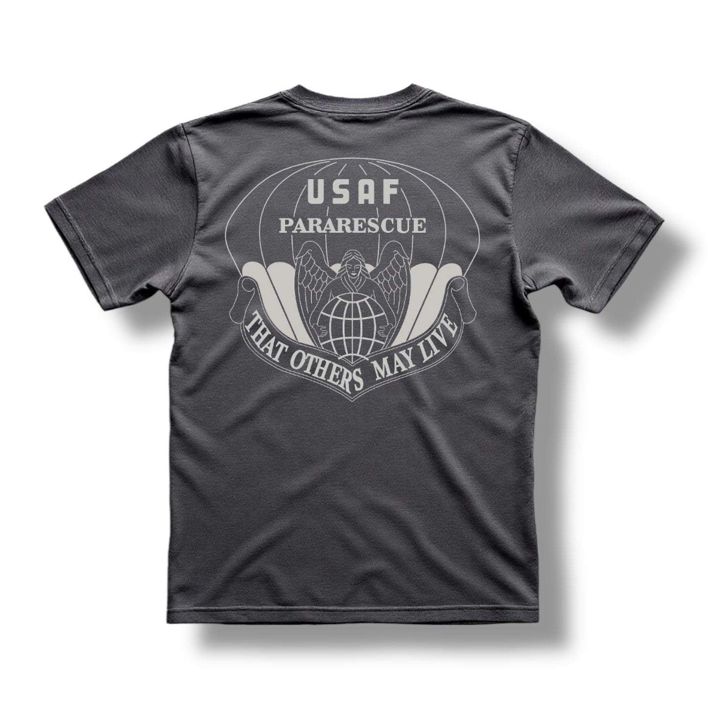 AF Pararescue Tee (Heather Metal)