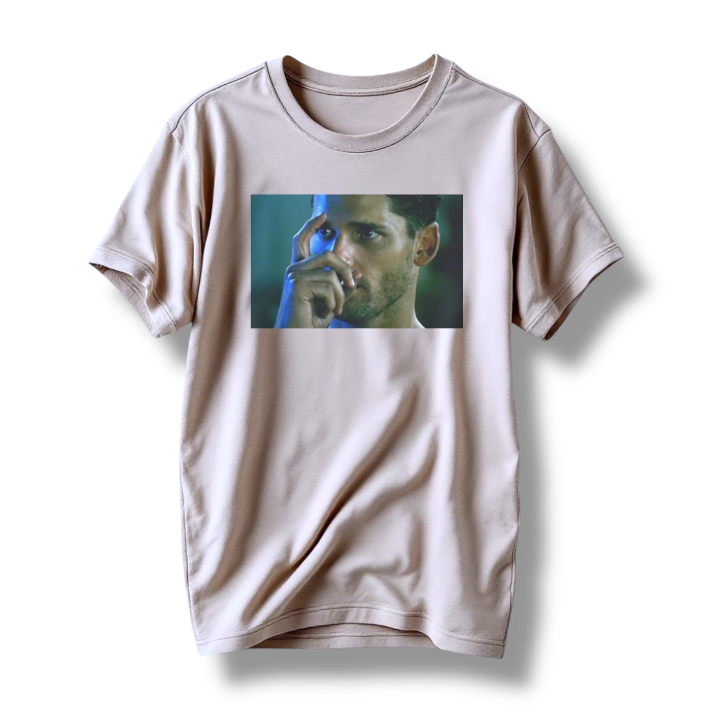 "SAFETY" TEE (LIGHT GREY)