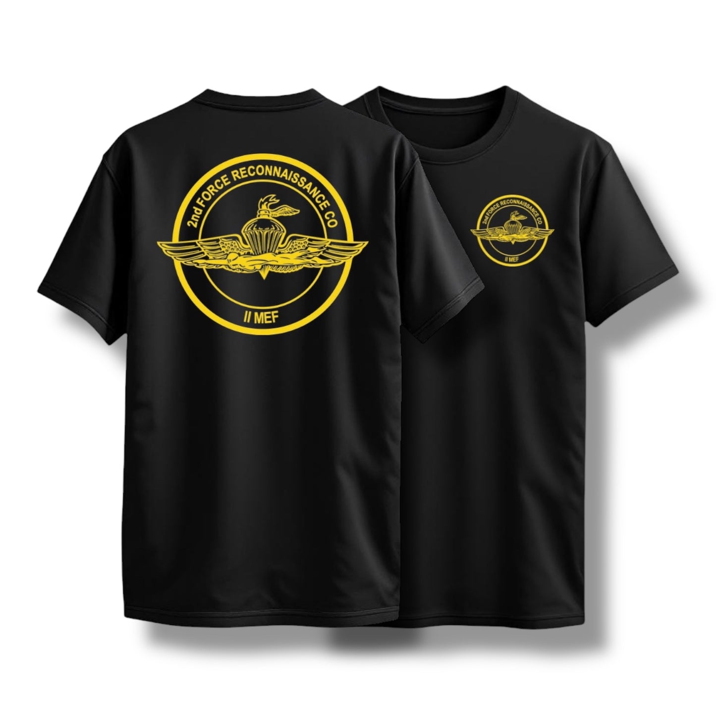 2nd Force Amphib Recon Tee (Black)