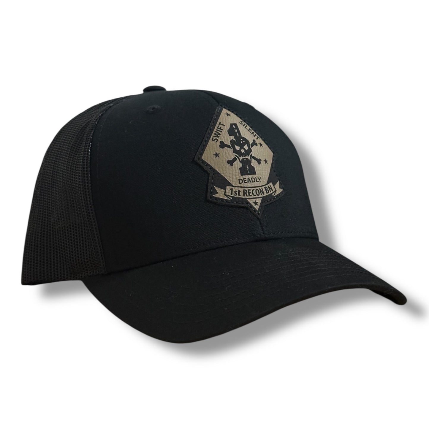 1ST RECON BN PATCH HAT (BLACK / MC AIRD)