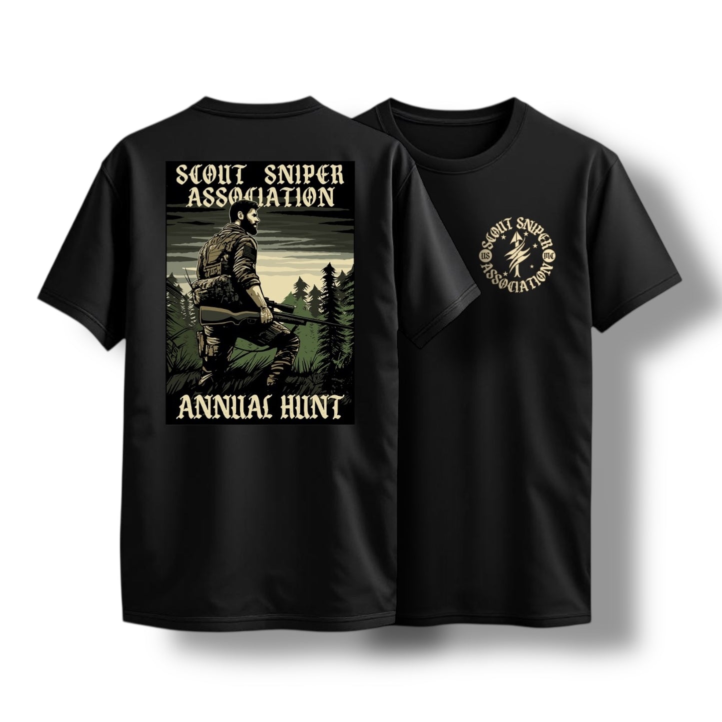 ((PRE-ORDER)) SSA ANNUAL HUNT TEE (BLACK)