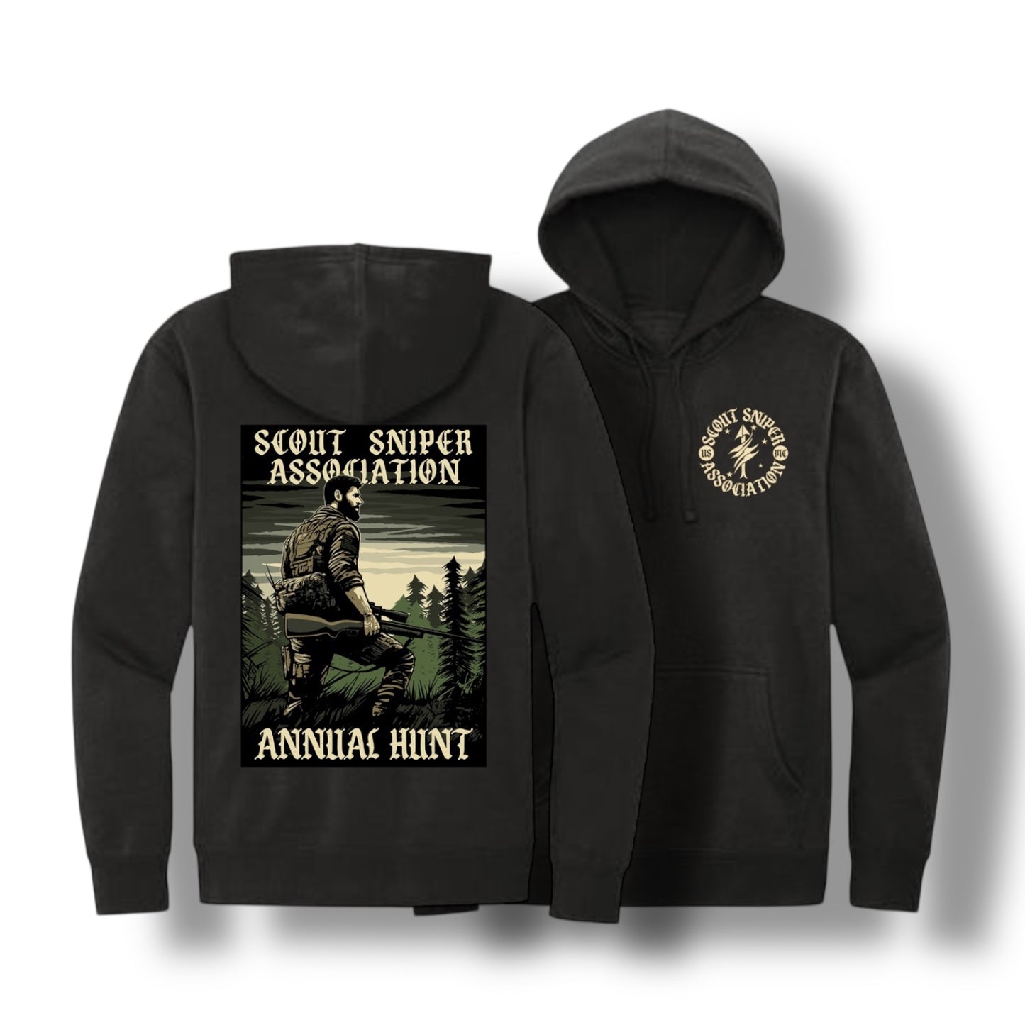 ((PRE-ORDER)) SSA ANNUAL HUNT HOODIE (BLACK)