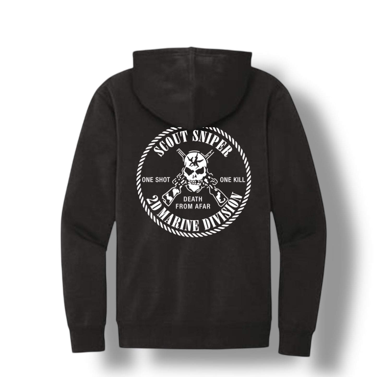 ((PRE-ORDER)) 2ND MAR DIV SNIPER HOODIE (BLACK)