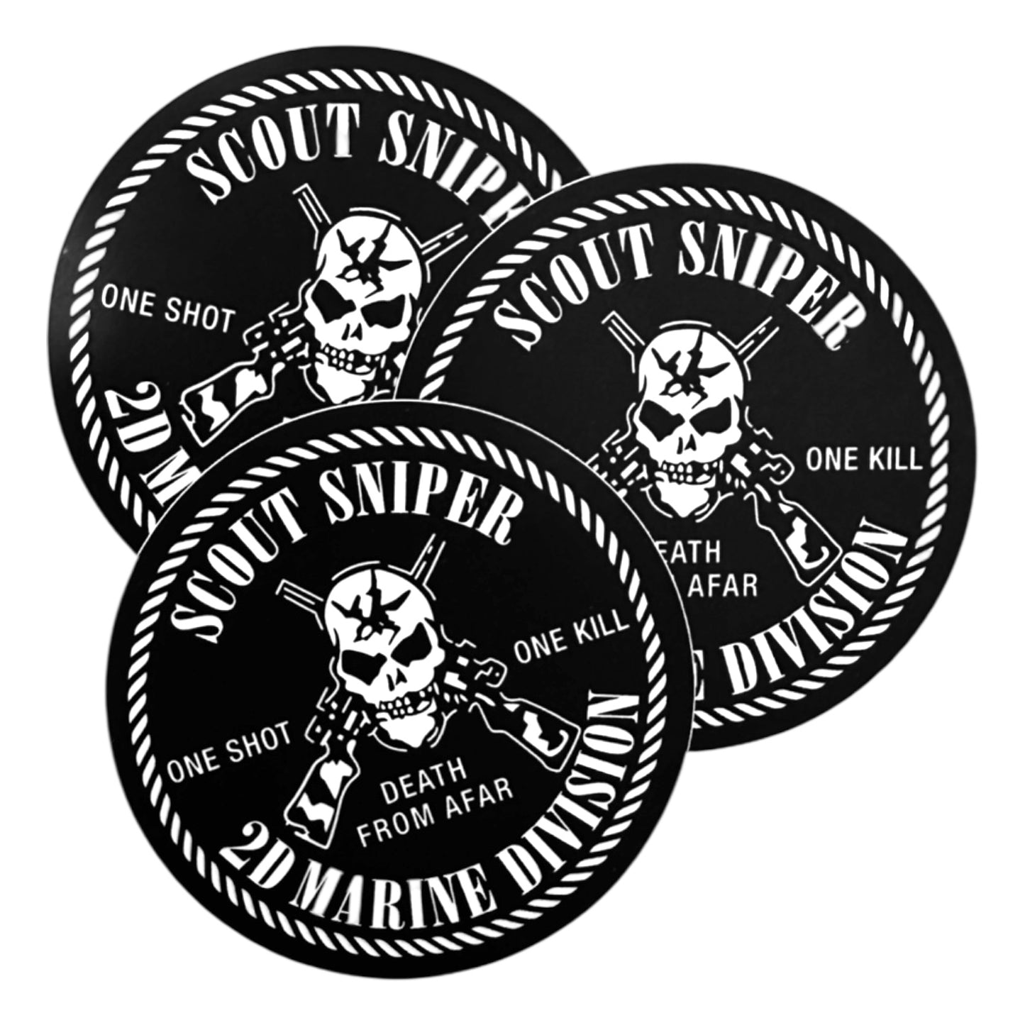 2ND MAR DIV SCOUT SNIPER STICKER