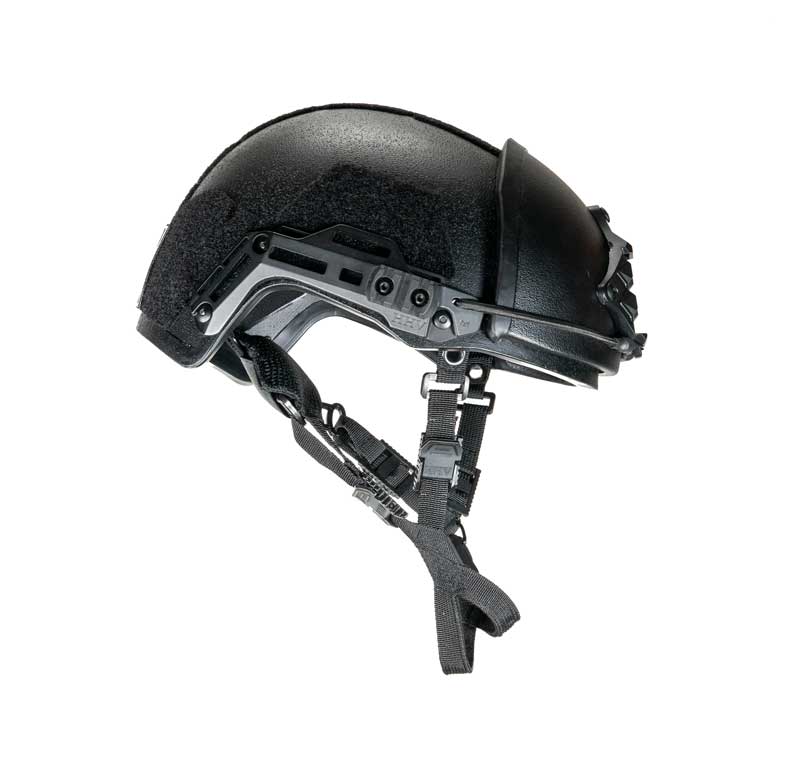 RIFLE RATED BALLISTIC HELMET UP-ARMOR | DEFEATS 7.62