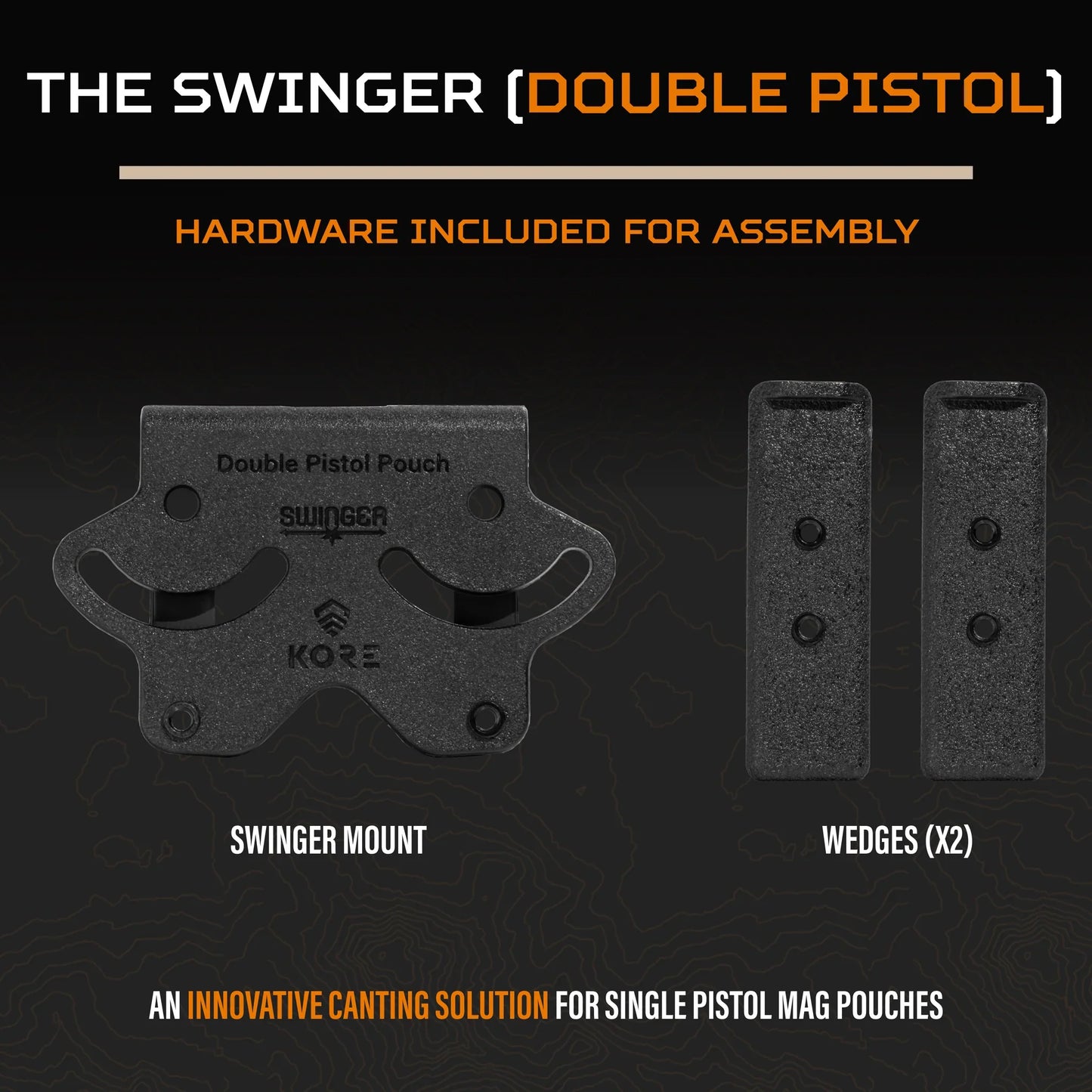 Kore Essentials Swinger Mount- For Pistol Mag Pouch