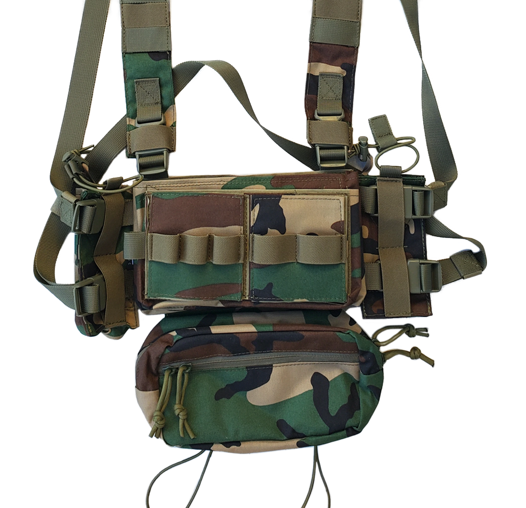 IJ TACTICAL SCALABLE CHEST RIG (MULTI COLOR)
