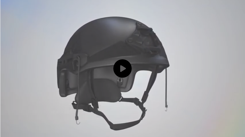 RIFLE RATED BALLISTIC HELMET UP-ARMOR | DEFEATS 7.62