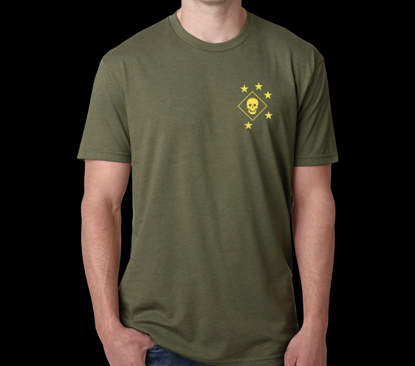 AMPHIB RAIDS CRRC REPAIR TEE (MIL GREEN)