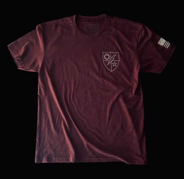 75th Ranger Reg DUI (Heather Maroon)