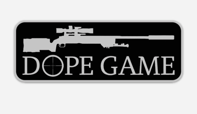 “DOPE GAME” 6 INCH STICKER