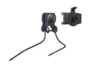 LOW PROFILE RAIL ADAPTER KIT -FITS ARC, PELTOR, 3M, AND OTHER HELMET HEADSETS.