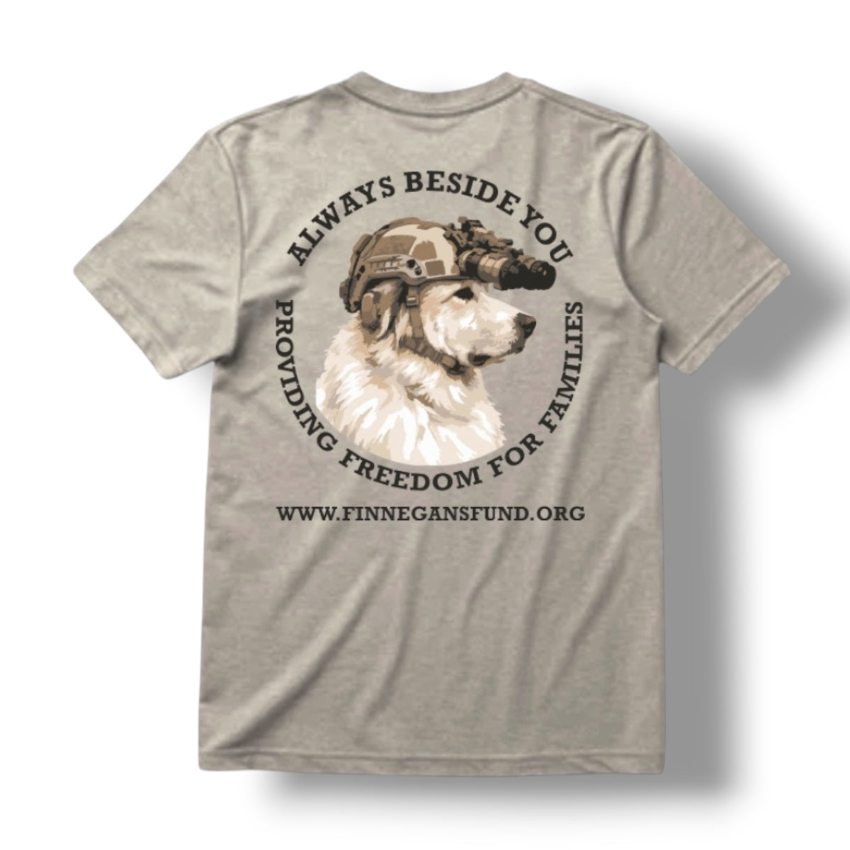 ((PRE-ORDER)) FINNEGANS FUND TEE (TAN)