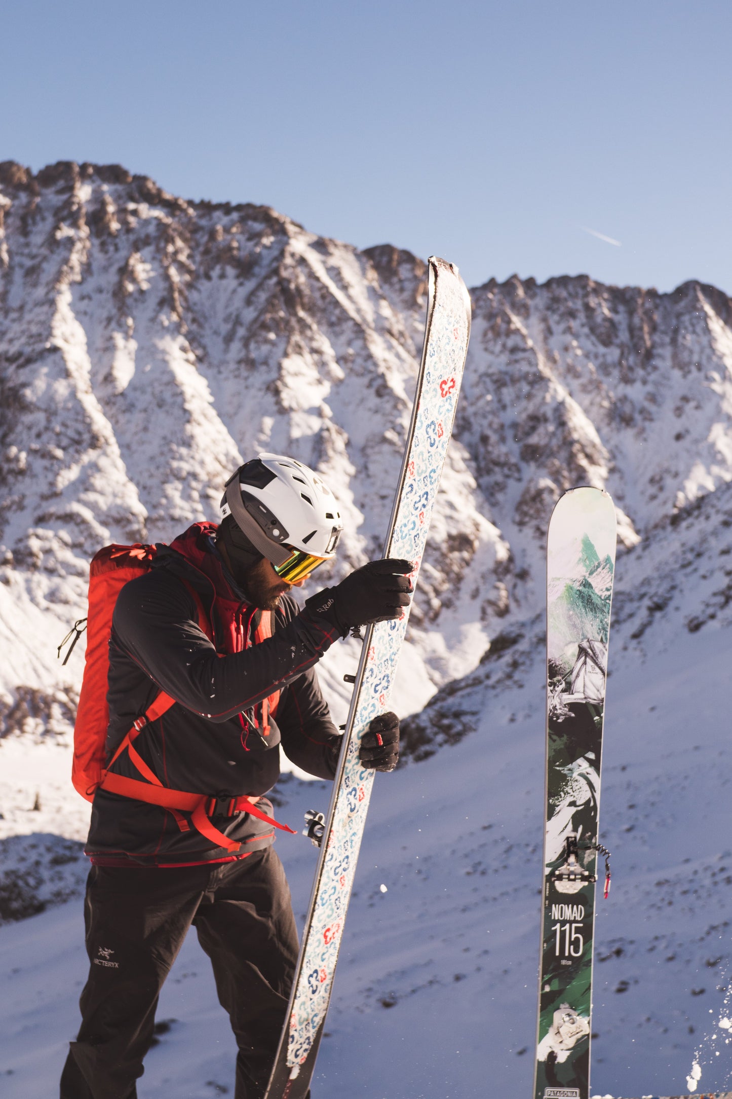 TEAM WENDY M-216 | W/ PRINCETON TEC LIGHT & SUPERIOR VENTILATION | PRO SKI HELMET