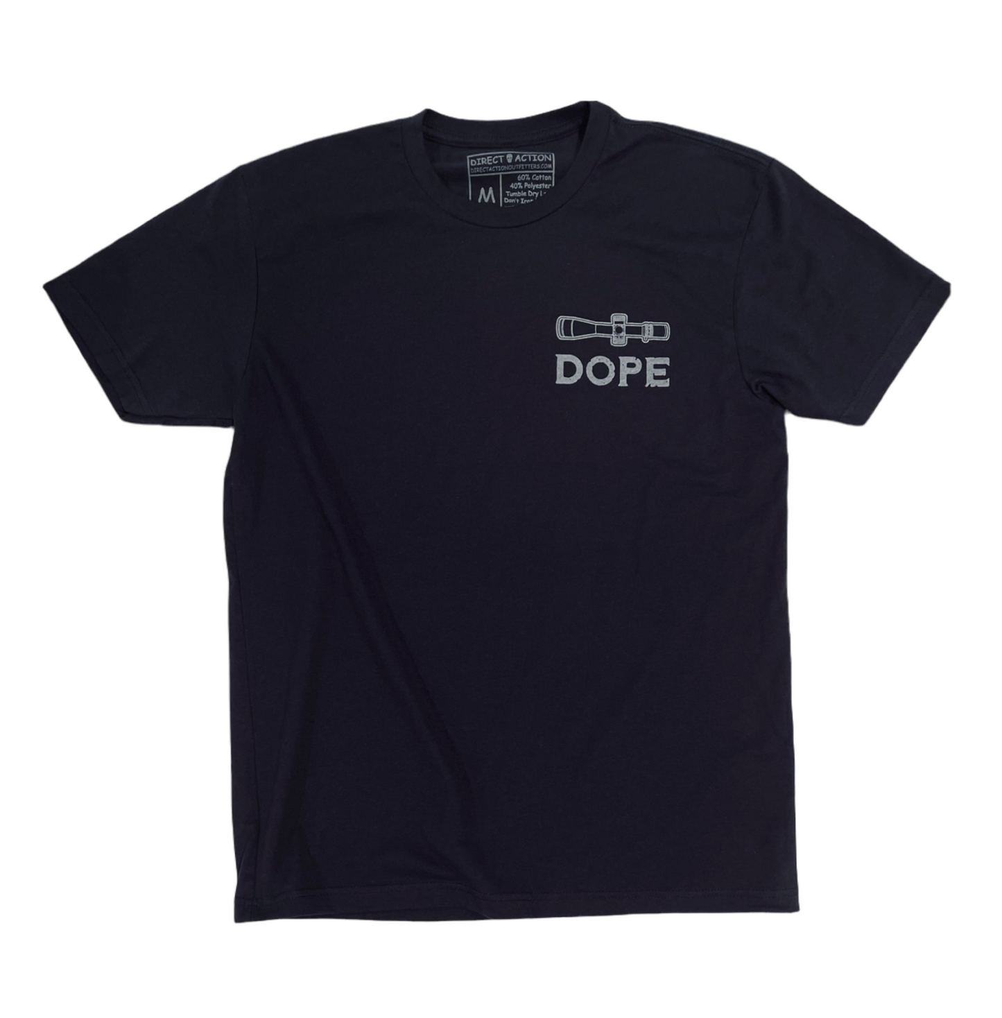 "DOPE DEALER" TEE (BLACK / MIL GREEN)