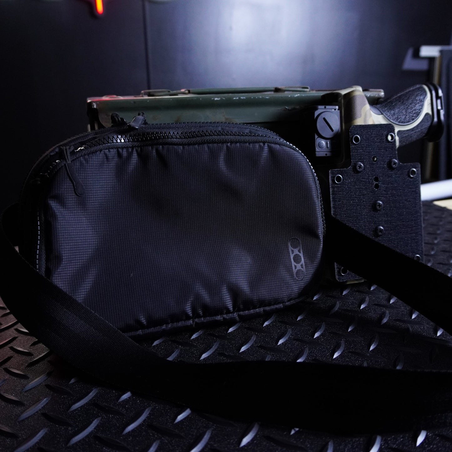 HOOK & LOOP HOLSTER MOUNT FOR BACKPACKS & SLING BAGS