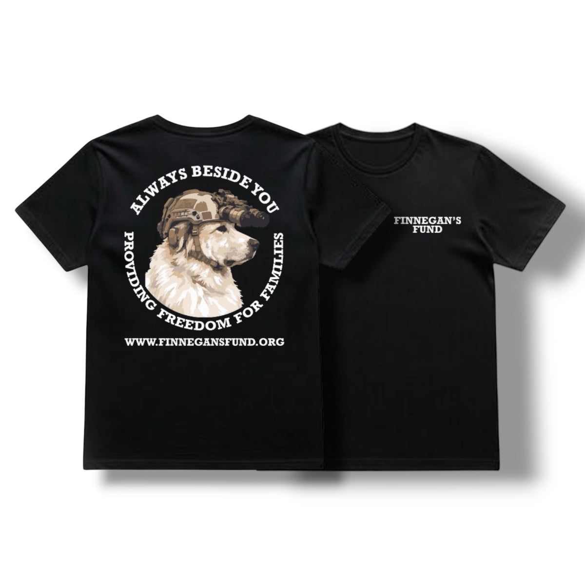 ((PRE-ORDER)) FINNEGANS FUND TEE (BLACK)