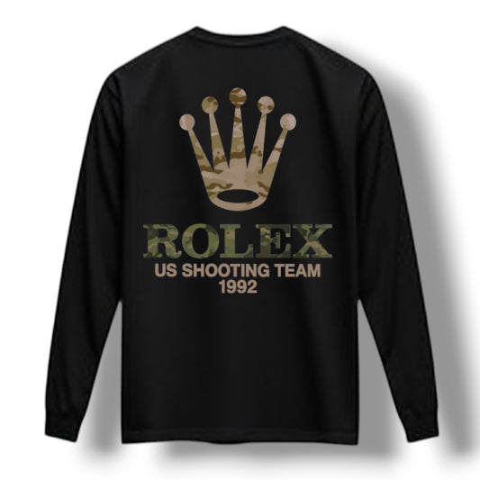 ((PRE-ORDER)) ROLEX SHOOTING TM LS TEE (BLACK)