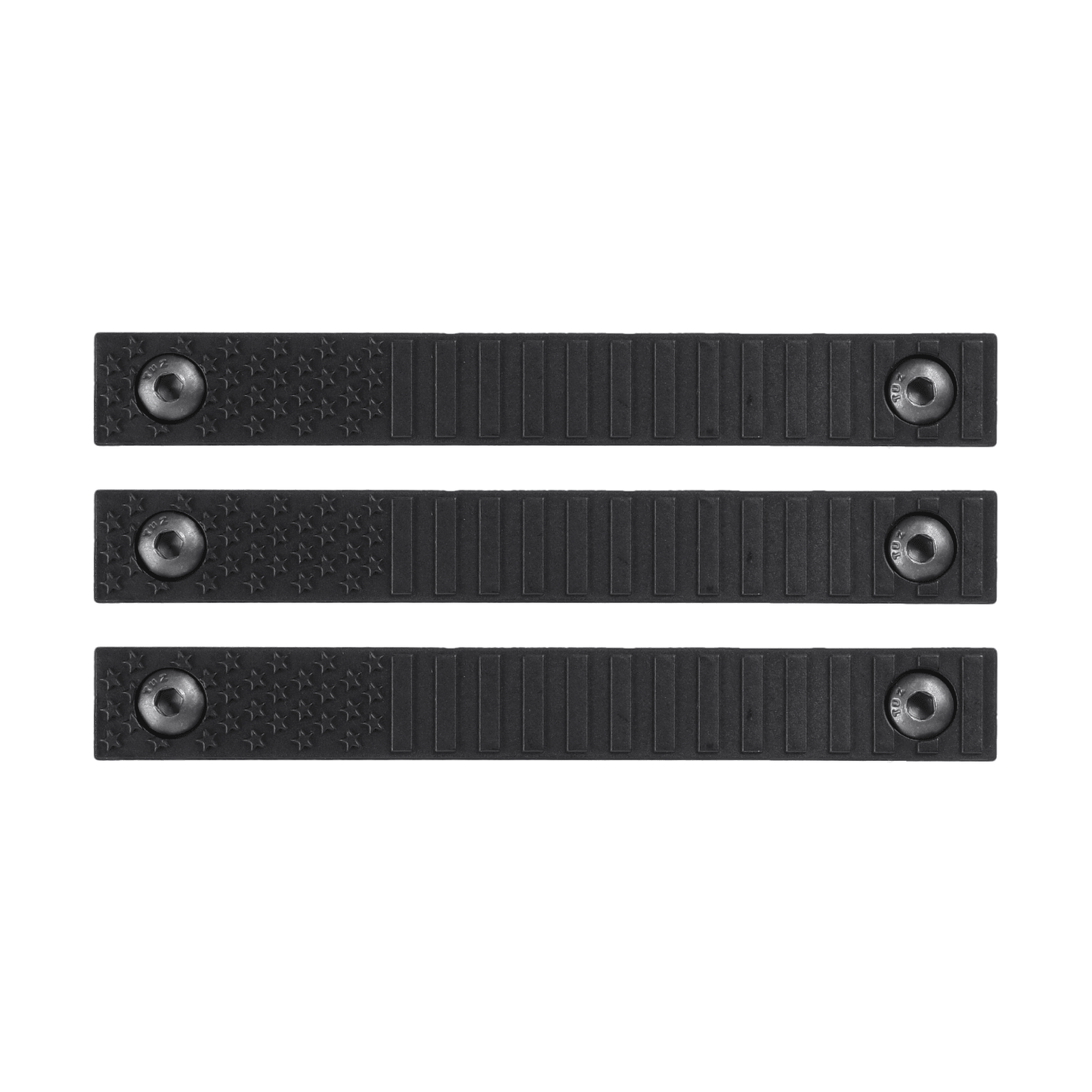 M-LOK Rail Covers – Retro & Old Glory Design – 2 Colors Available