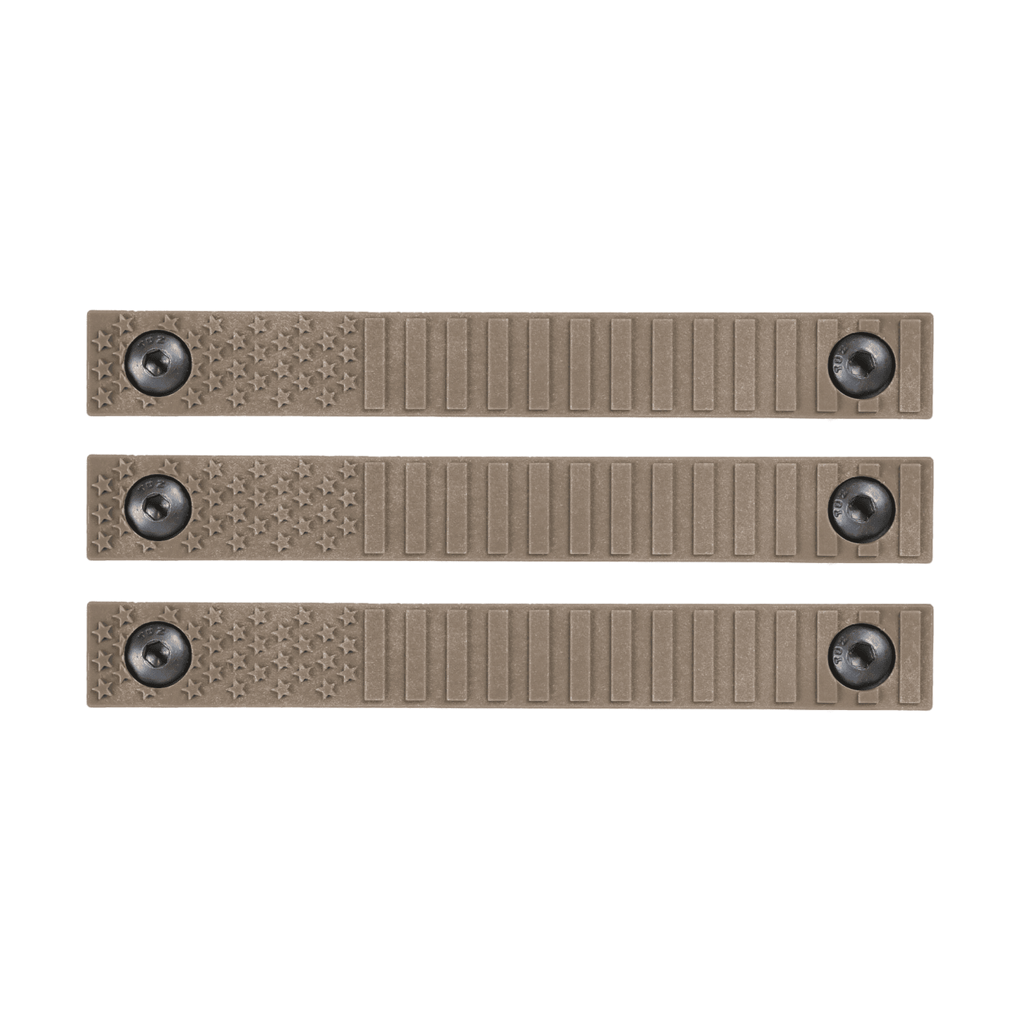 M-LOK Rail Covers – Retro & Old Glory Design – 2 Colors Available