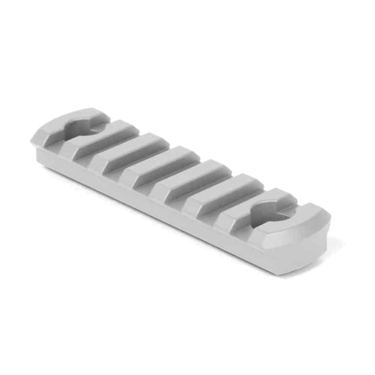 M-LOK Rail Section - 5 or 7 Slots - Made in USA - 9 Colors Available