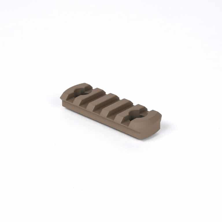 M-LOK Rail Section - 5 or 7 Slots - Made in USA - 9 Colors Available