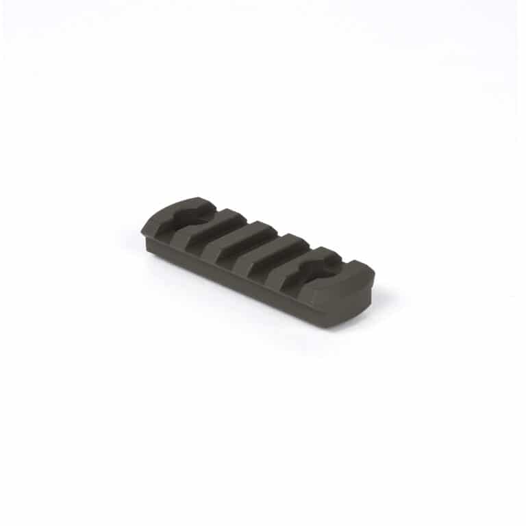 M-LOK Rail Section - 5 or 7 Slots - Made in USA - 9 Colors Available