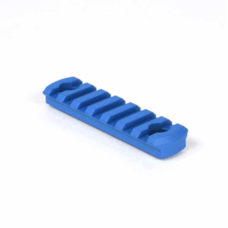 M-LOK Rail Section - 5 or 7 Slots - Made in USA - 9 Colors Available