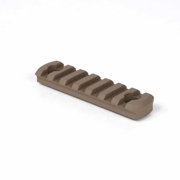 M-LOK Rail Section - 5 or 7 Slots - Made in USA - 9 Colors Available