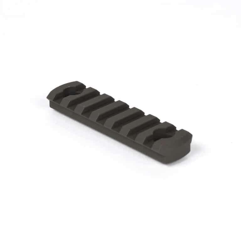 M-LOK Rail Section - 5 or 7 Slots - Made in USA - 9 Colors Available